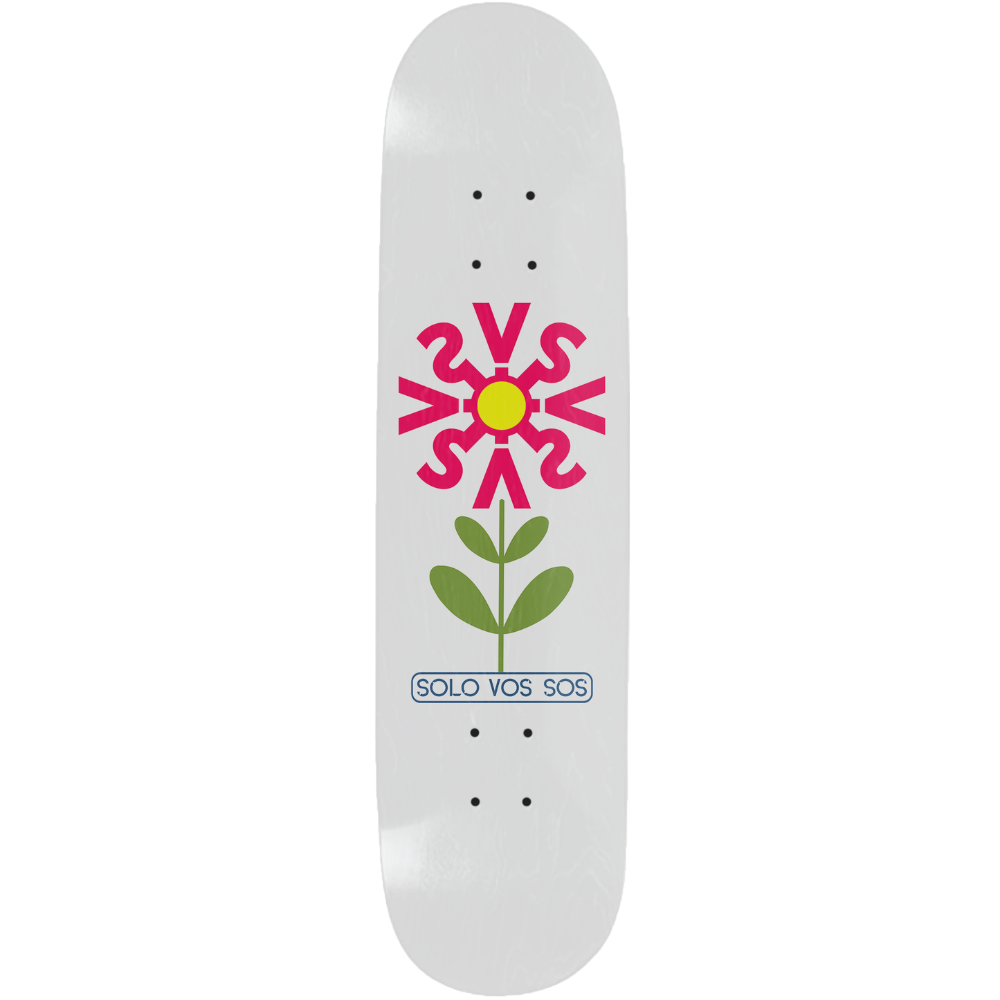 sVs Daisy Flower skateboard deck