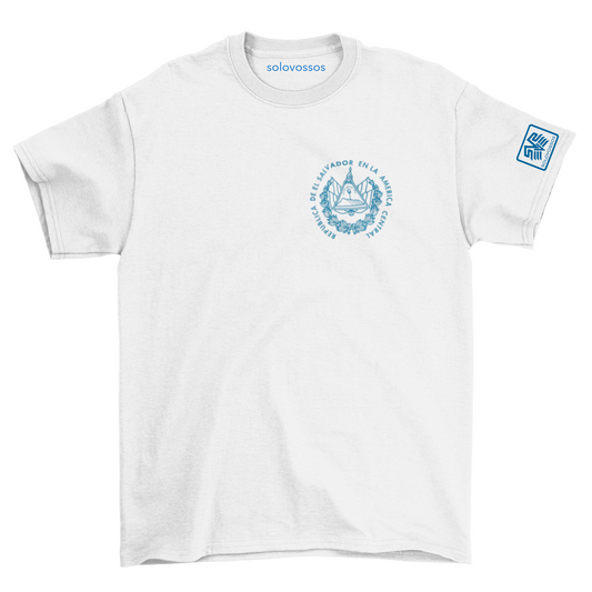 El Salvador Escudo on chest