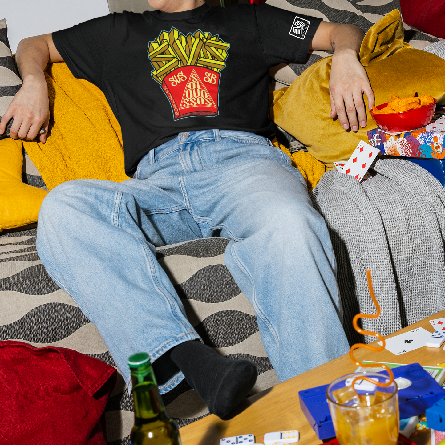 French Fries solovossos T-shirt