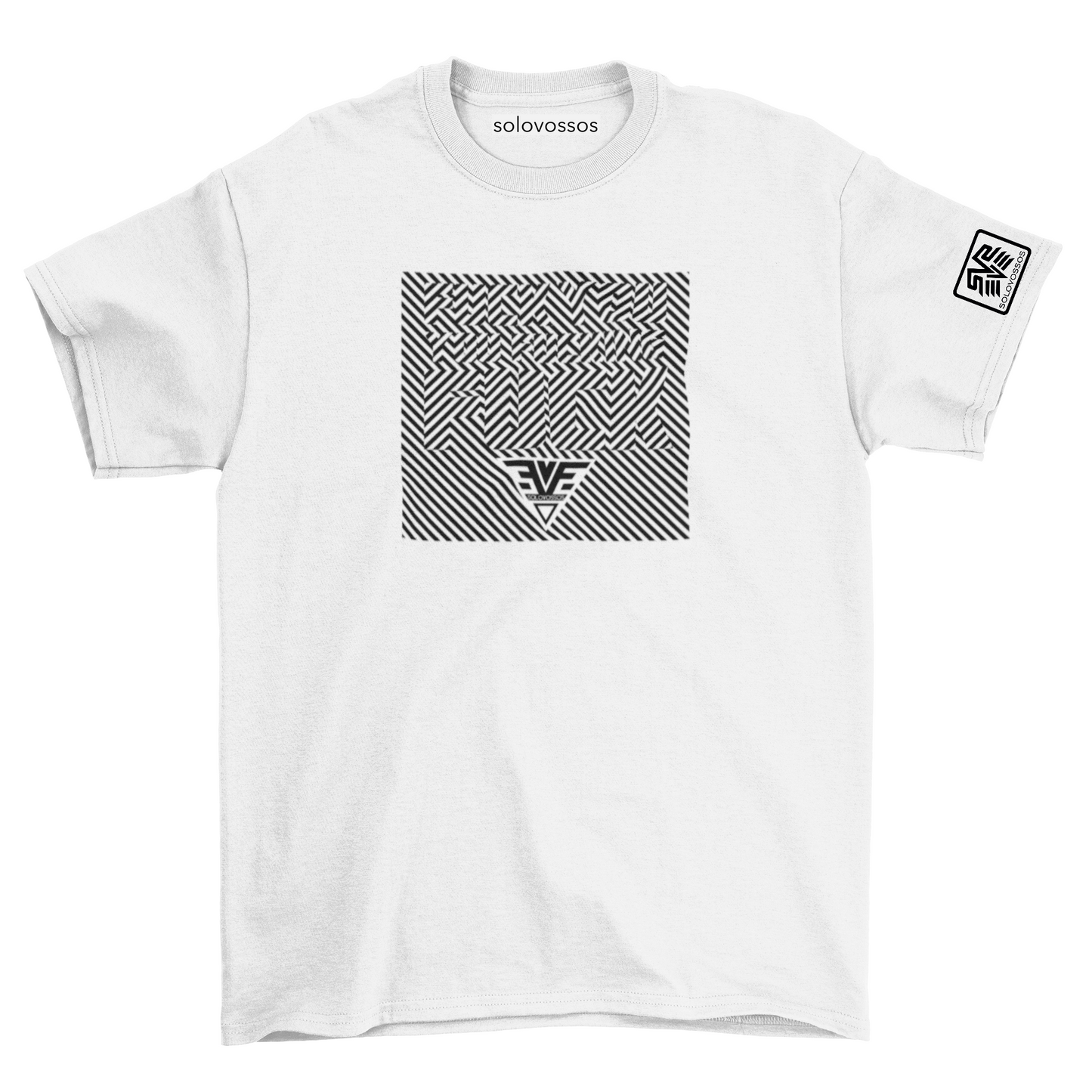 Abstract design with hidden message