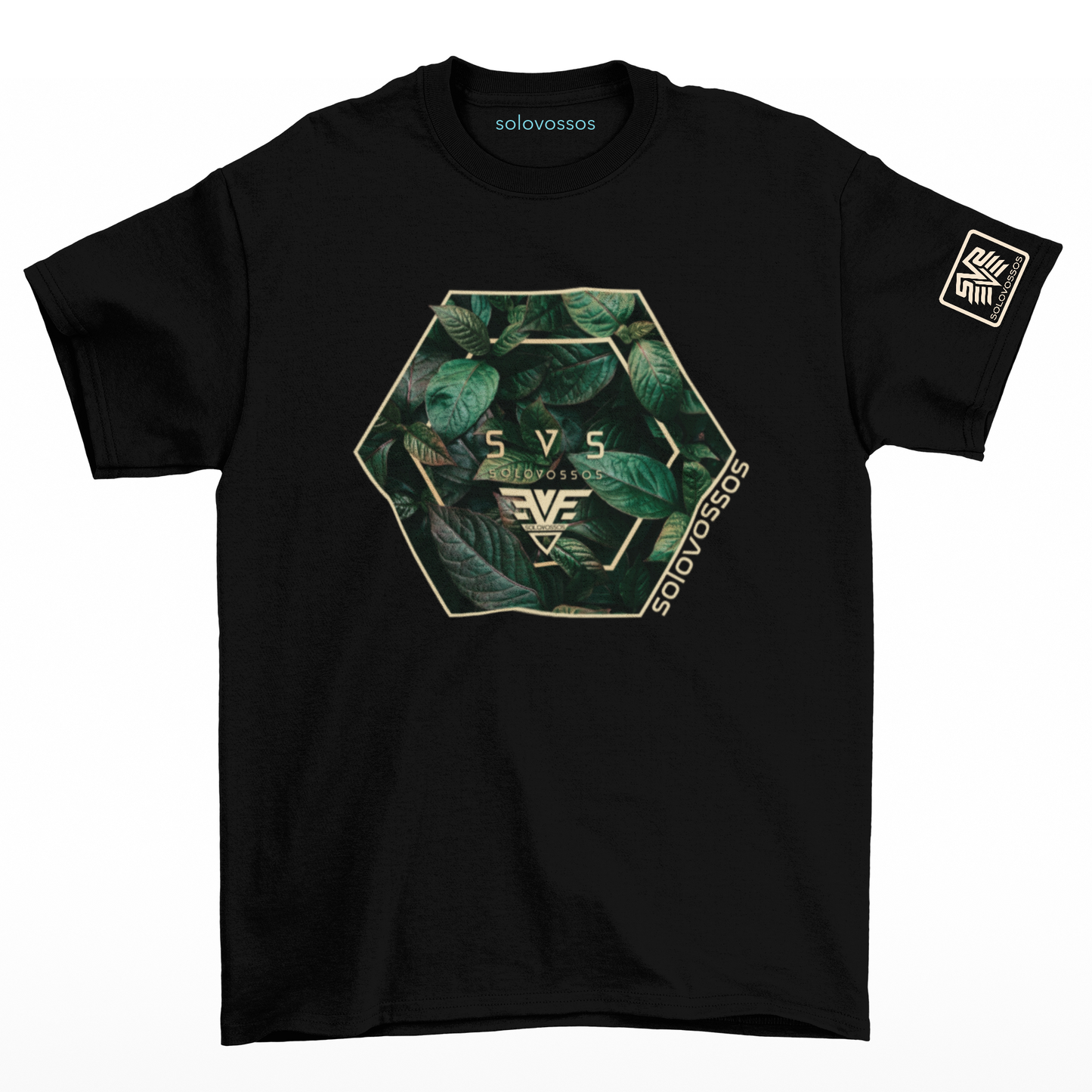 sVs Hojas abstractas hexagonales
