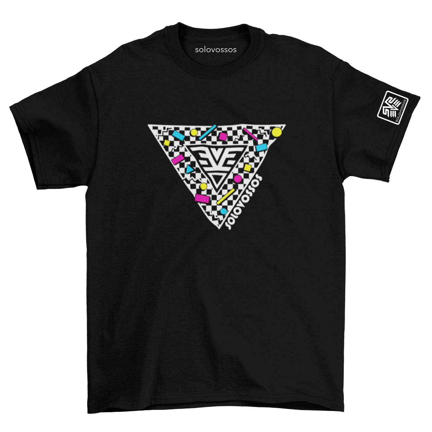 80's Checkers V-logo