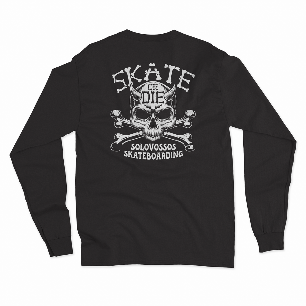 Skate or Die skull