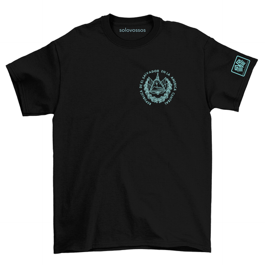 El Salvador Escudo on chest