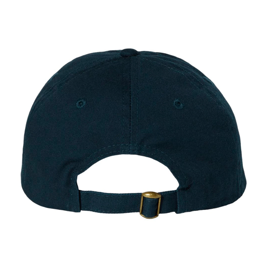 ES El Salvador Navy White dad cap hat