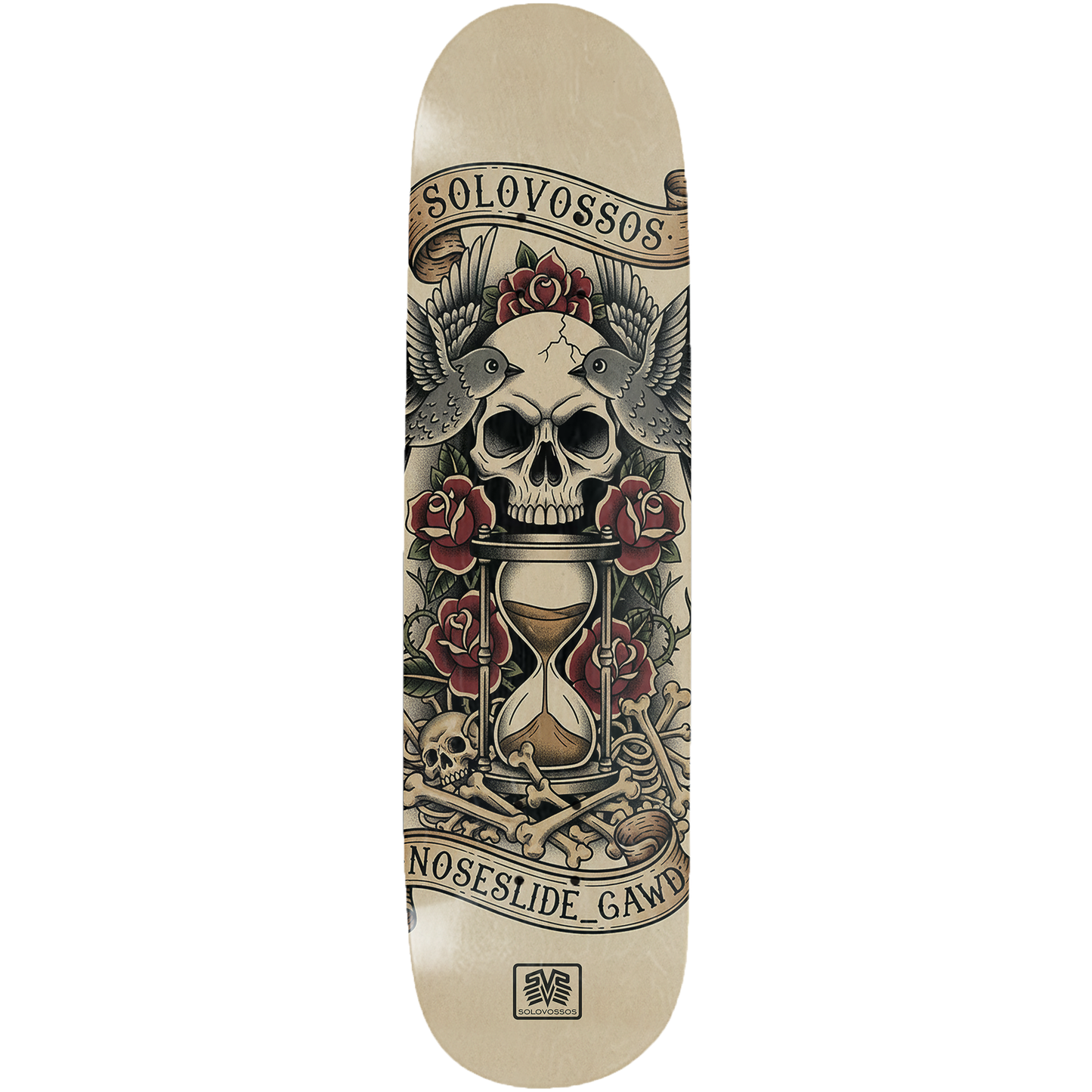 Noseslide gawd pro model V2 skateboard deck