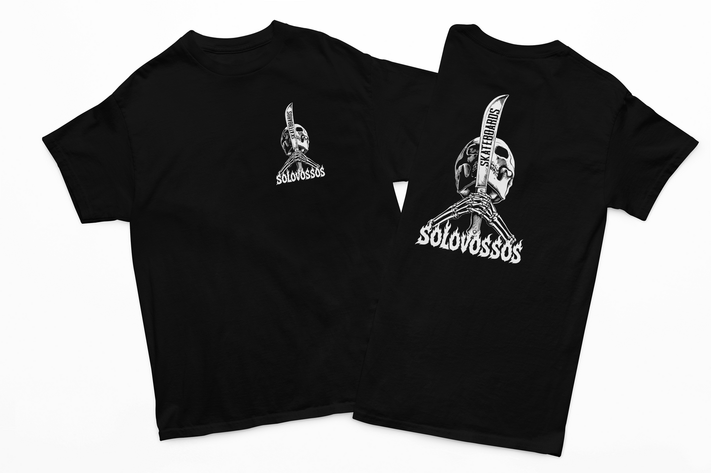 Machete and Skull solovossos T-shirt