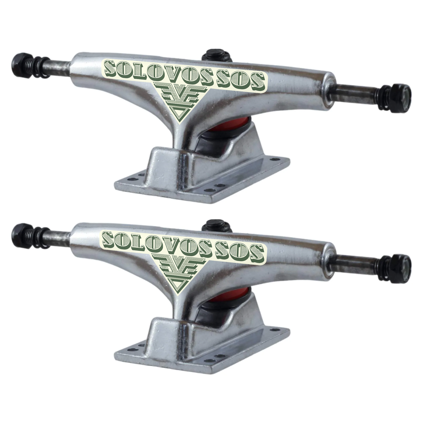 solo vos sos Money font v logo skateboard trucks