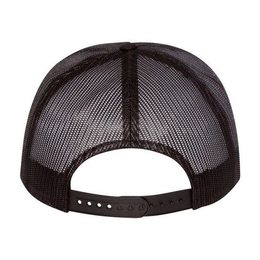 solo vos sos Embroidered Tribal logo trucker hat
