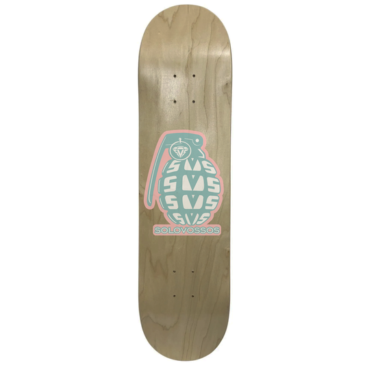 Hand Grenade Pastel Skateboard deck