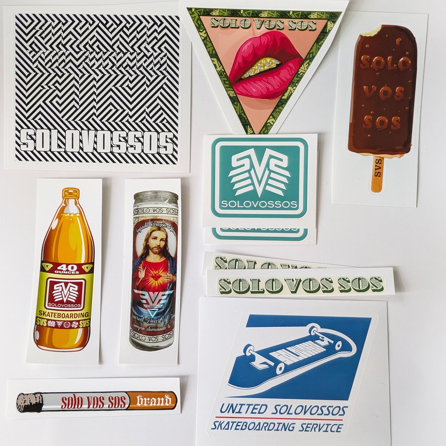 Assorted solovossos Sticker pack