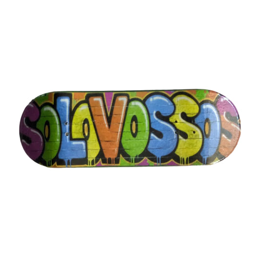 Bubble paint drip graffiti solovossos Fingerboard