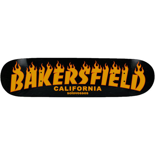 Bakersfiled Flames solovossos Skateboard Deck