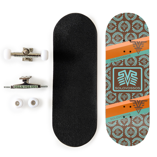 Crest Repeat Tribal logo solovossos Fingerboard