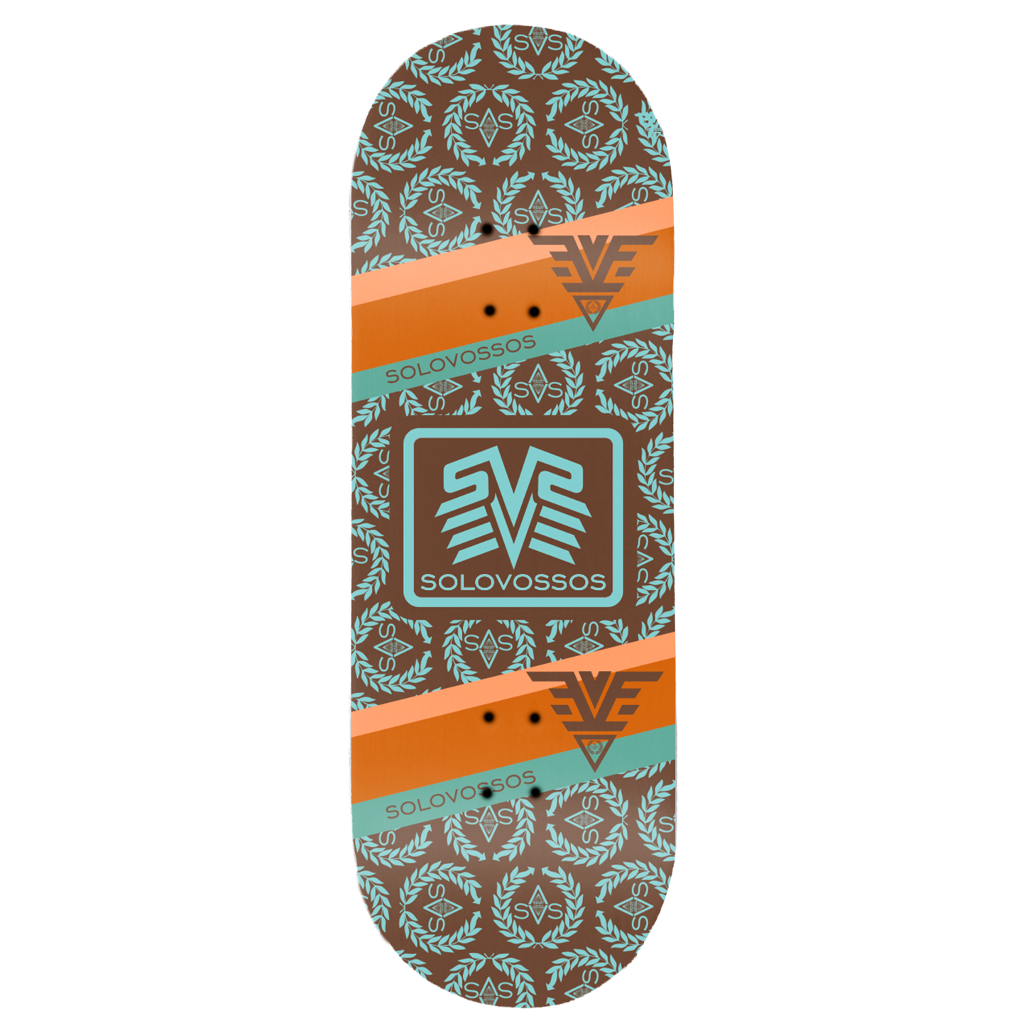 Crest Repeat Tribal logo solovossos Fingerboard