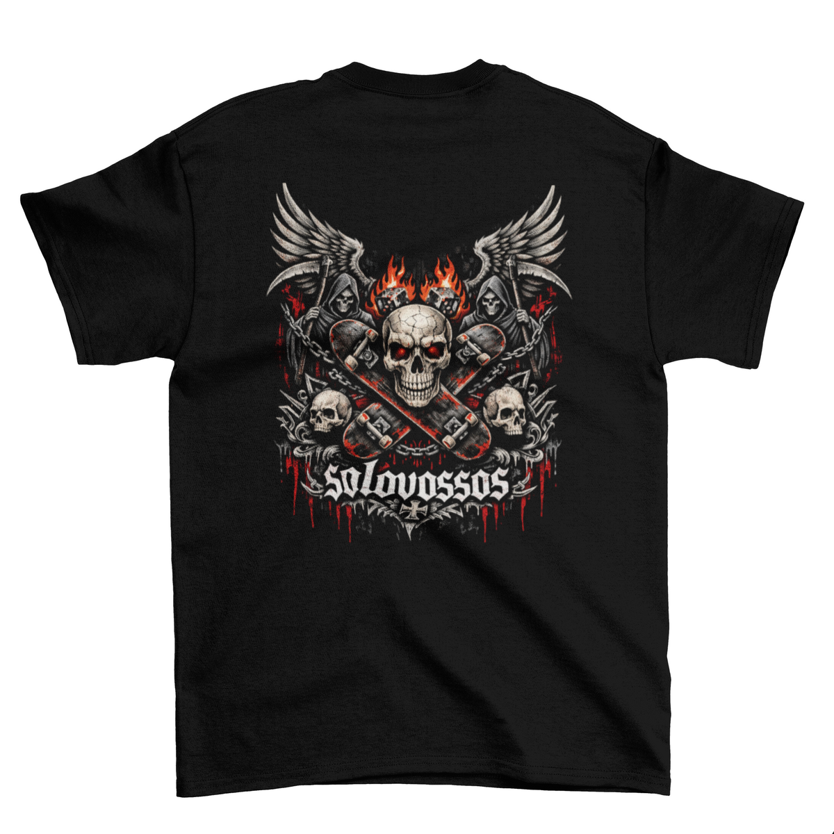 Cross Skateboards Graveborn solovossos T-Shirt