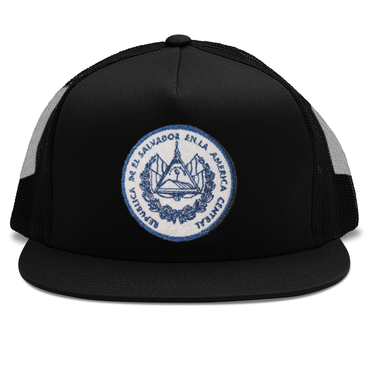 El Salvador Escudo embroidered Trucker Hat
