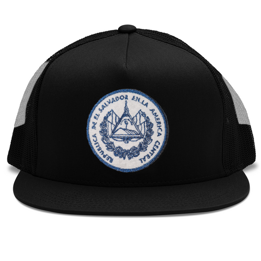 El Salvador Escudo embroidered Trucker Hat