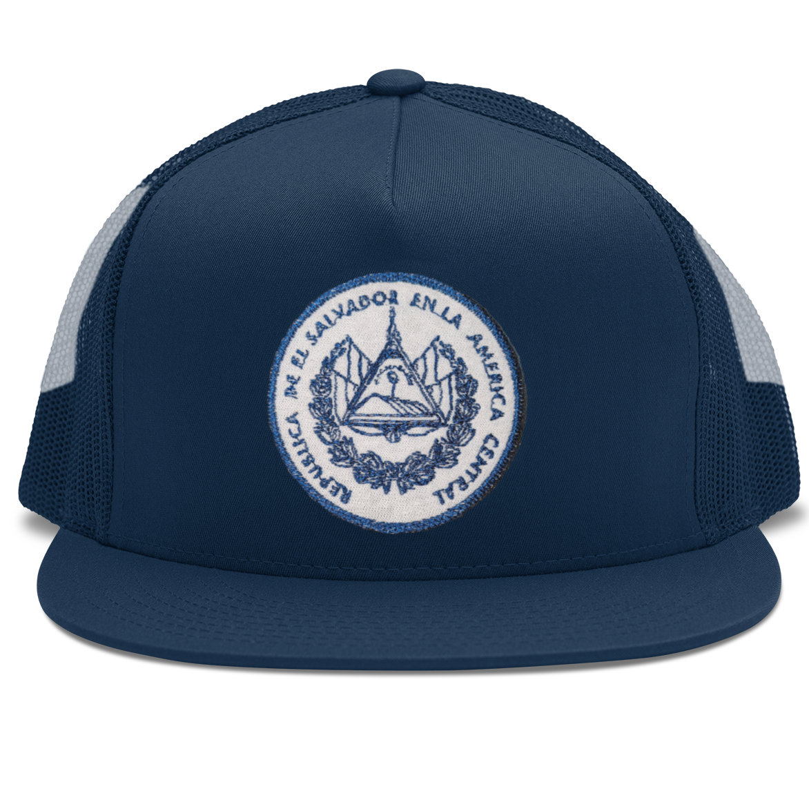 El Salvador Escudo embroidered Trucker Hat