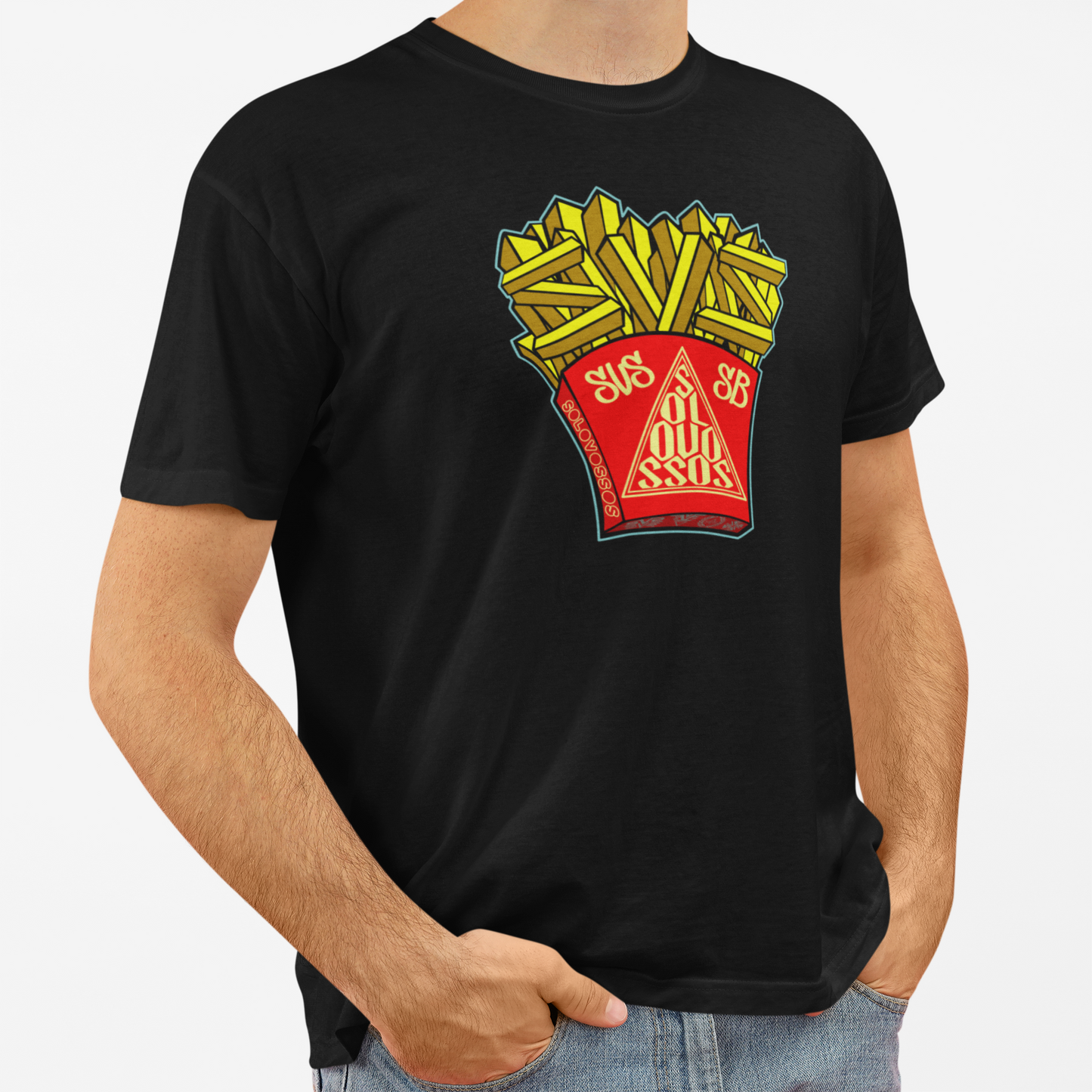 French Fries solovossos T-shirt