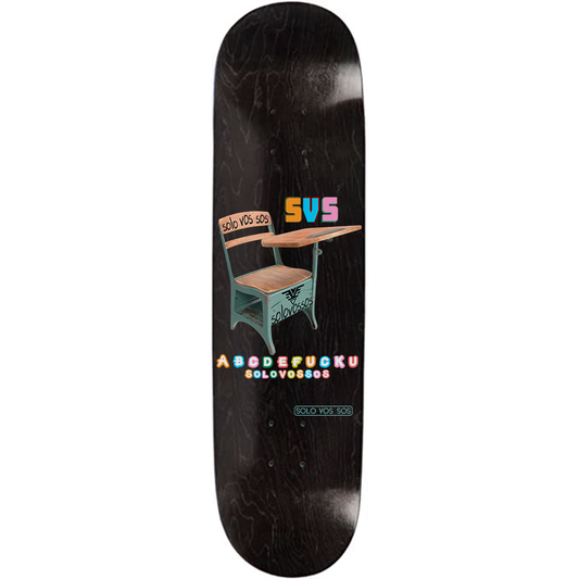 sVs ABCs Oldschool desk skateboard deck