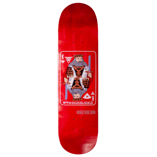 svs King Naipe skateboard deck