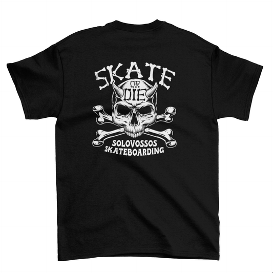 Skate or Die Skull