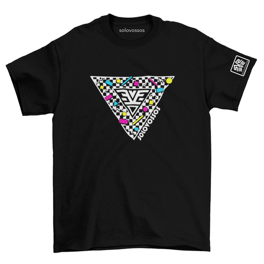 80's Checkers V-logo