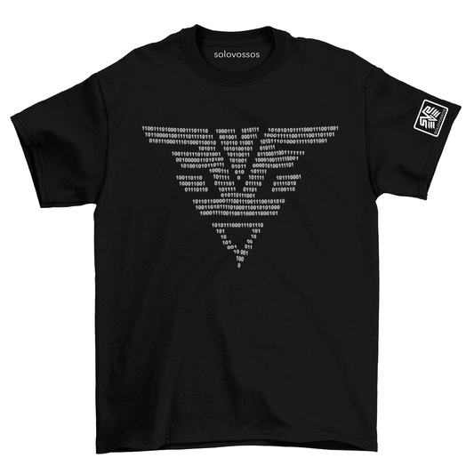 sVs V logo Binary code