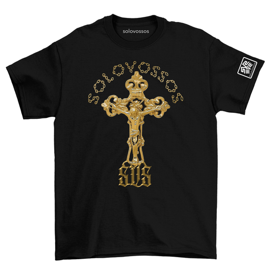 SVS Gold chain and cross