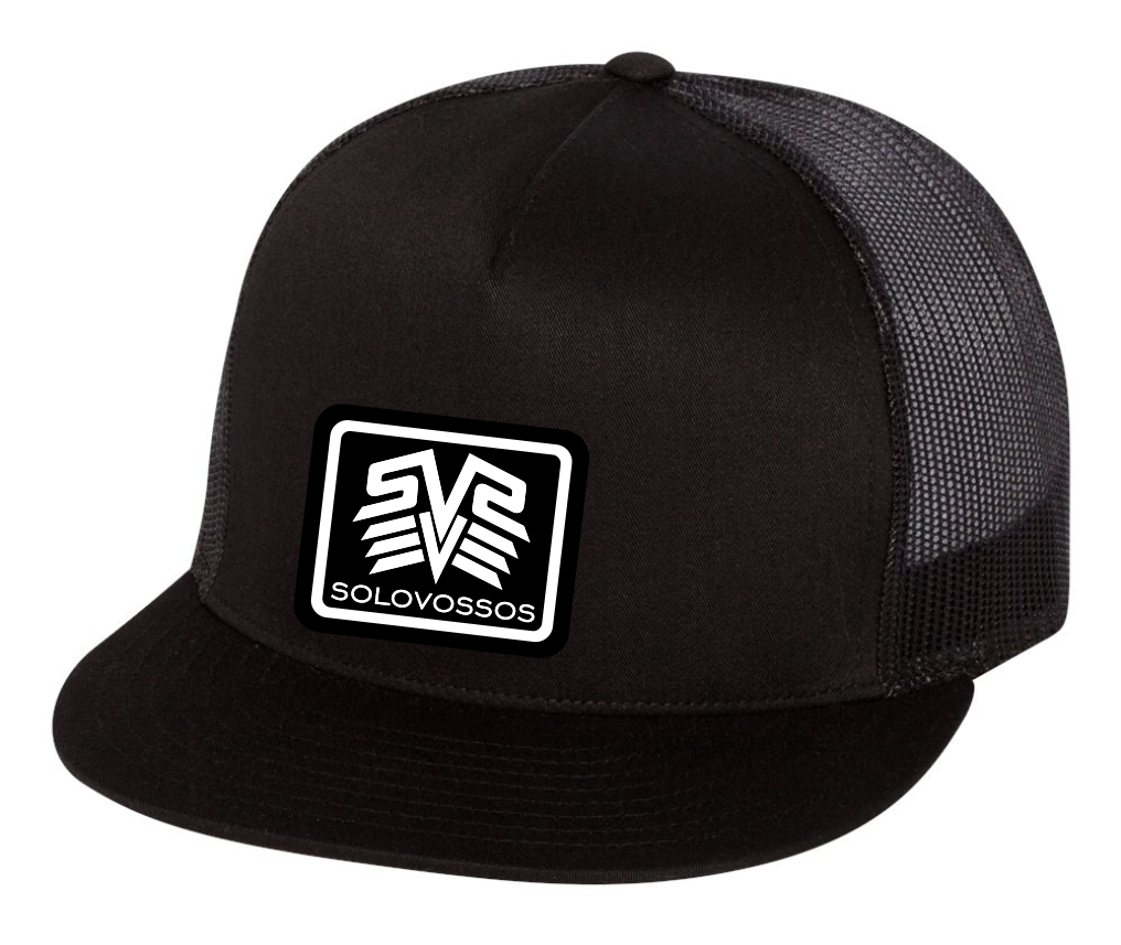 solo vos sos Tribal logo trucker hat