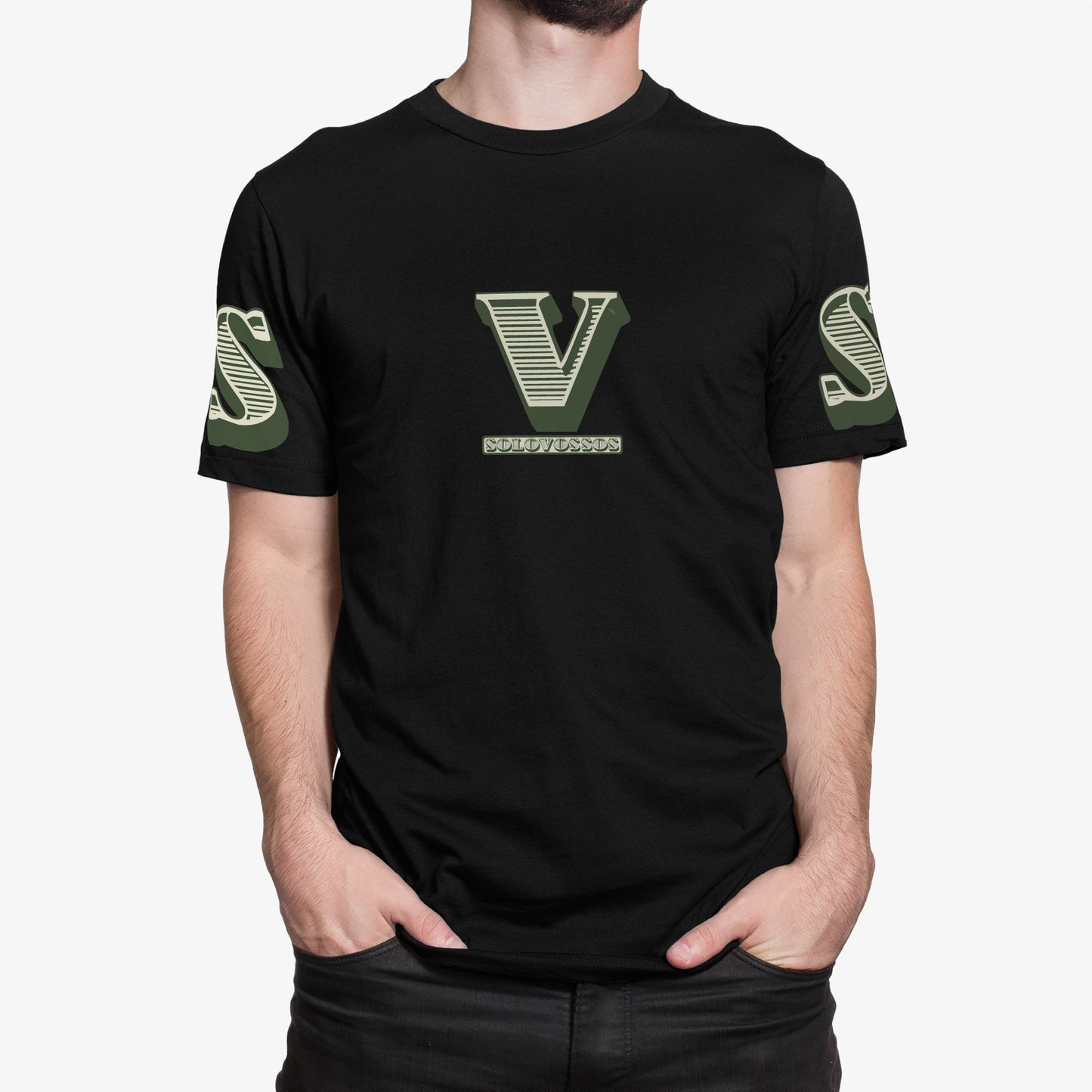 Money Font all Around svs solovossos T-Shirt