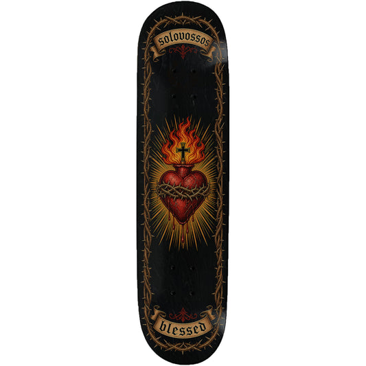 Sacred Heart and thorns Skateboard deck