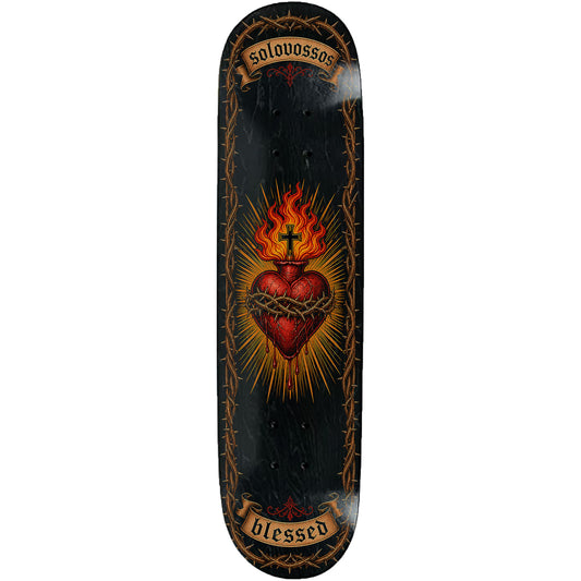 Sacred Heart and thorns Skateboard deck