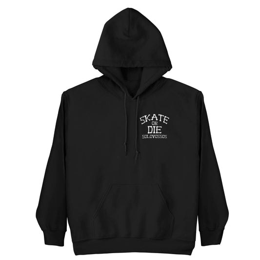 Skate or Die Skull solovossos Hoodie