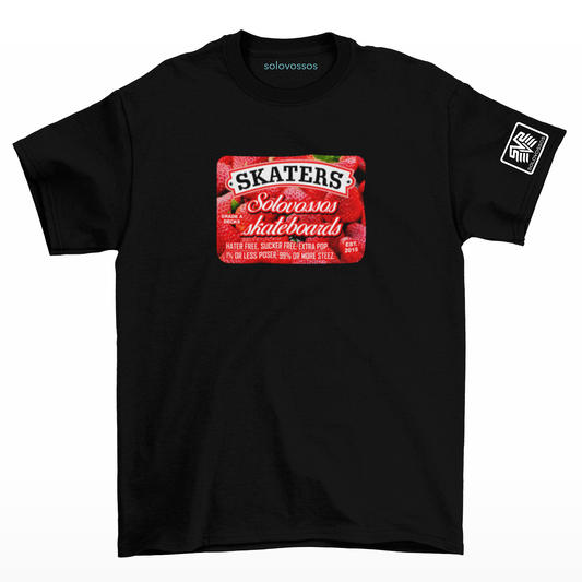 Skaters strawberry Jam solovossos T-shirt